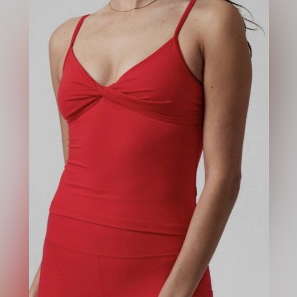 Athleta PowerVita Twist Cami • Red • XS - Picture 2 of 12